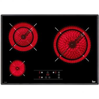 Placa de Vitrocerâmica Teka TR5300 | Elétrica | 60 cm | 3 Zonas | Preto - 1