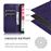 Capa PU Magunivers Caleidoscópio com Suporte e Cordão Roxo para Samsung Galaxy S10_2