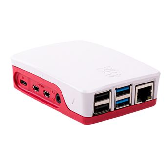 Caixa Raspberry Pi 1876751 | Vermelho, Branco - 1