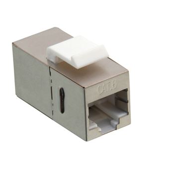 Acessório para Painéis de Conexões Value RJ-45 Keystone Modular Coupler, Cat.6, shielded - 1