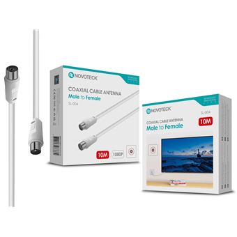 Cabo Antena Coaxial Novoteck SL-004 | 10 m - 1