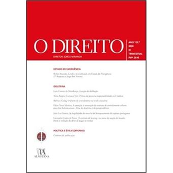 O Direito - Ano 152 - 2020 - Vol. 3 - 1
