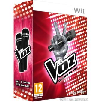 La Voz: Quiero tu voz + 2 Microfones  Wii - 1