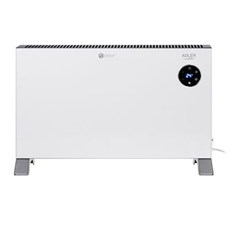 Termoventilador Elétrico Adler AD 7752 | Cinzento, Branco - 1