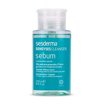 Loção de Limpeza de Maquilhagem Sesderma Sensyses Cleanser Sebum - 1