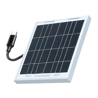 Painel Solar de Carga SANDA SD-6056 | 5W | Cinza - 1