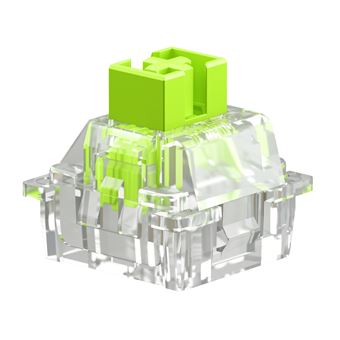 Teclas para Teclado Glorious Gaming GLO-KB-ACC-SWT-RAPTOR-HE-36 | Verde claro, Translúcido - 1