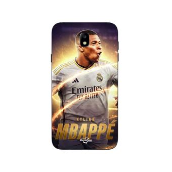 Capa Maniacase para Samsung Galaxy j7 2018 Kylian Mbappe Real Madrid Papel de parede - 1