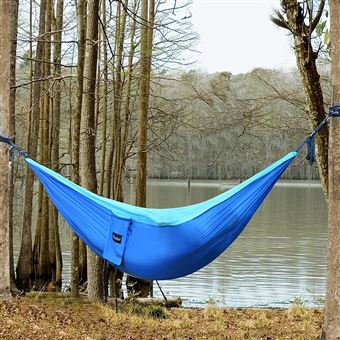 Cama de Rede Multi4you em Nylon para Camping / Acampamento - Azul - 1