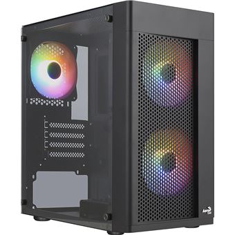 Caixa para Computador Aerocool Hexform | Preto - 1