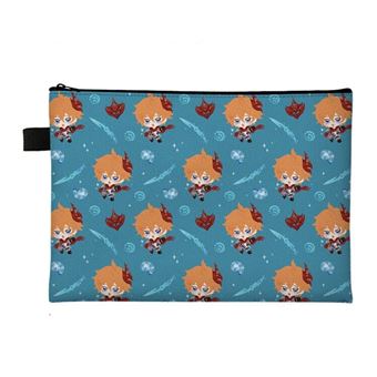 Porta Documentos Sunny Holiday Genshin Impact A11 - Azul - 1