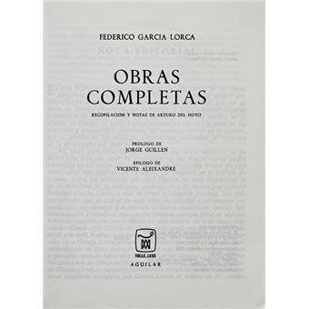 Obras completas. [17.ª edição] - 1