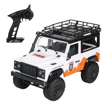 Carro RC Telecomandado MN99 1/12 4WD Crawler - Branco - 1