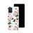 Capa Hapdey para Samsung Galaxy A71 | Silicone Flexível em TPU | Design Ilustração botânica florescendo, rosas cor de rosa - Transparente_2