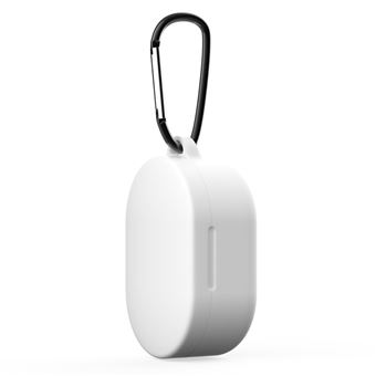 Capa protetora de silicone WISETONY para Xiaomi Redmi Mi AirDots Branco - 1