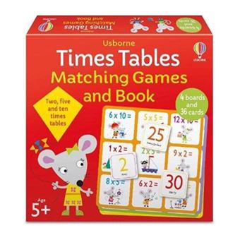 Times Tables Matching Games And Book - 1
