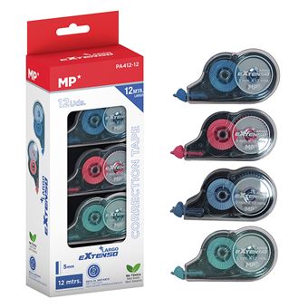 Set 12 Corretores de Fita DAM | 5 mm x 12 m - 1