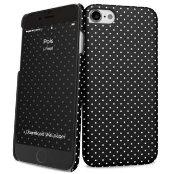 Capa i-Paint Hard Case para iPhone 8/7  Pois - 1