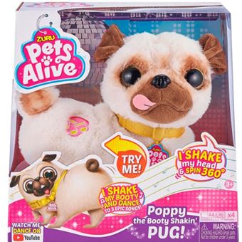 Peluche Zuru Pets Alive | Poppy Pug - 1