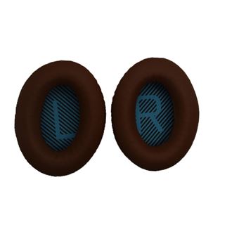 Almofada para Auscultadores WISETONY para Bose QuietComfort QC35 Castanho e Azul - 1