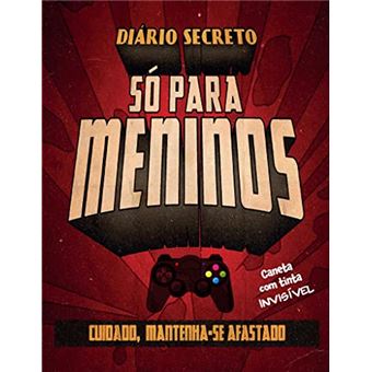 Diário Secreto - Só Para Meninos Videogame - 1