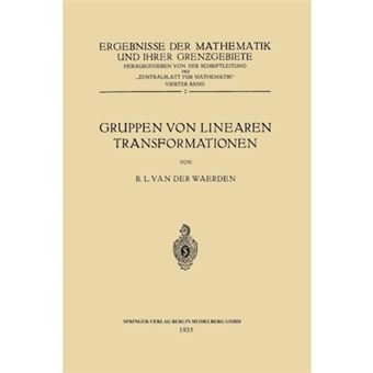 Gruppen Von Linearen Transformationen - Paperback / softback - 0 - 1