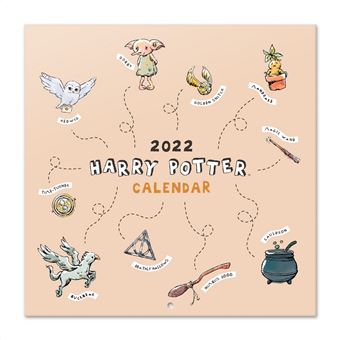Calendário 2022 Erik Editores Harry Potter Momentos Mágicos Harry Potter | 30 x 30 cm - 1