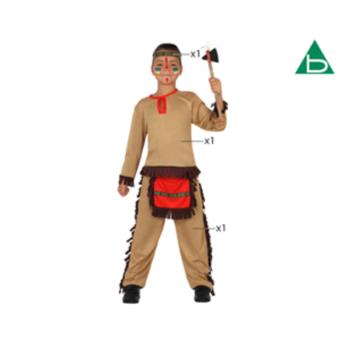 Disfarce Atosa Fantasia de Índio, Criança T. 2 - 1