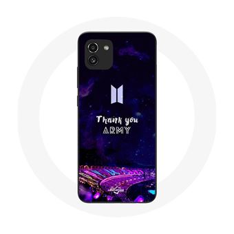 Capa Maniacase para Samsung Galaxy A03 Bangtan Sonyeondan Concert Bts Army Bomb Lightstick - 1