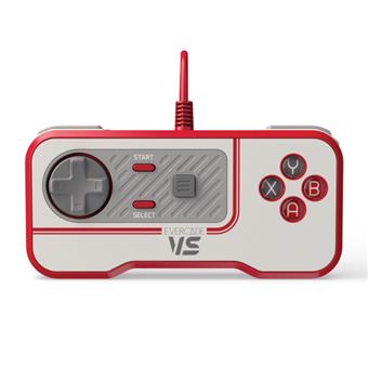 Controlador de Jogo Blaze Evercade VS Wired Controller | Vermelho, Branco - 1