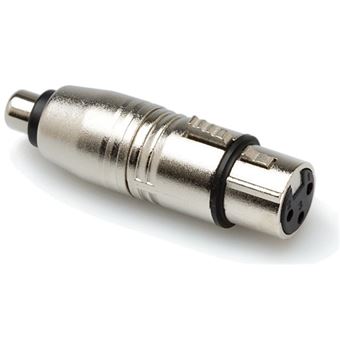 Adaptador para Cabos Hosa Technology XLR3/TRS | Prateado - 1