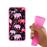 Capa Hapdey para iPhone 7 Plus - 8 Plus Design Elefantes Multicolor em Silicone Flexível e TPU Cor-de-Rosa_3