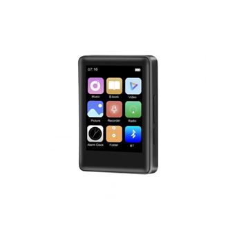 Leitor MP3 Bluetooth 5.0 Orysin Player | Ecrã Full Touch | Rádio FM | Gravador | Preto - 1
