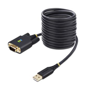 Cabo de Série StarTech.com 1P10FFC-USB-SERIAL | Preto - 1