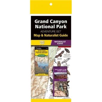 Grand Canyon National Park Adventure Set Map  Naturalist Guide - 1