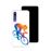 Capa Hapdey para Huawei P20 Pro - P20 Plus Design Ciclista Colorido Abstrato em Silicone Flexível e TPU_2