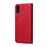 Capa PU cavalo louco auto-absorvido vintage vermelho para Samsung Galaxy A50_2