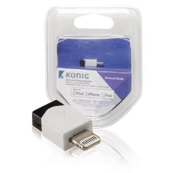 Adaptador para Cabos König KNM39901W | Branco - 1