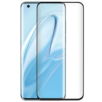 Película COOL de Vidro Full Cover com Rebordos em Preto para Xiaomi Mi 10 / Mi 10 Pro (Curvo) - 1
