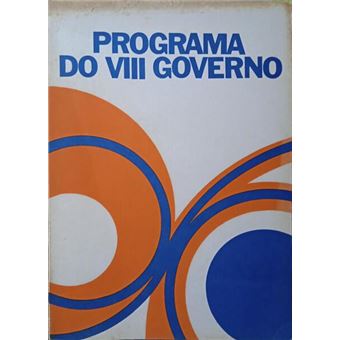 Programa do viii gonverno. - 1