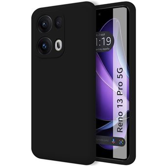 Capa Tumundosmartphone de Silicone Líquido ultramacio para Oppo Reno 13 Pro 5G | Preta - 1