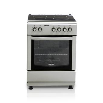 Fogão Haeger GC-SV6.016A | 60 cm | 4 Zonas | A | Aço inoxidável - 1