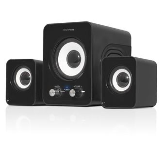 Conjunto de Colunas ADVANCE SoundPhonic 2.1 | Preto - 1