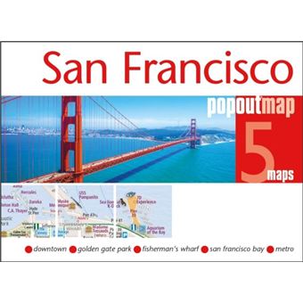 San Francisco Popout Map By Heartwood Publishing - 1
