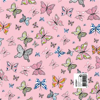 Resma de Papel Infantil Ambar Butterflies C10/321 | 25 Folhas - 1