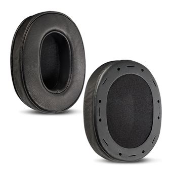 Almofadas para Auscultadores V-REEL para HUAWEI FreeBuds Studio | Preto | Couro de Ovelha - 1