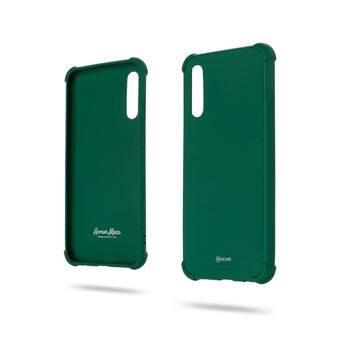 Capa Magunivers para Samsung Galaxy A50 e TPU Estilo Anti-Gota Macaroon Verde Escuro