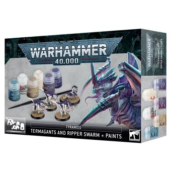 Tyranids Termagants And Ripper Swarm + Paint Set (EN) - 1