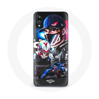 Capa Maniacase para Huawei P20 Lite Fórmula 1 Esteban Ocon F1 Toureiro Piloto - 1