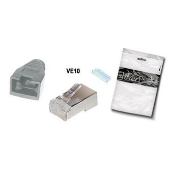 conector shiverpeaks BS72057-GR-10  RJ-45 Cinzento - 1